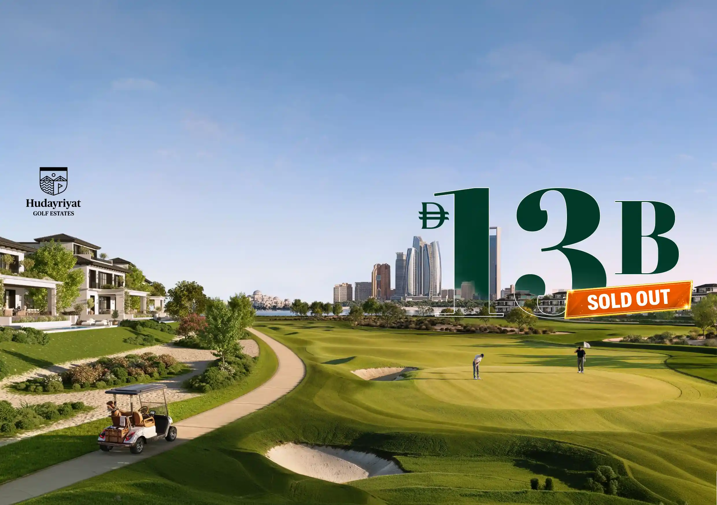 Hudayriyat Golf Estates Exceeds AED 13 Billion in Sales